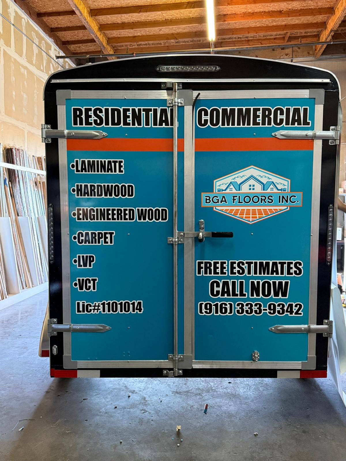 BGA Floors — Rear Doors